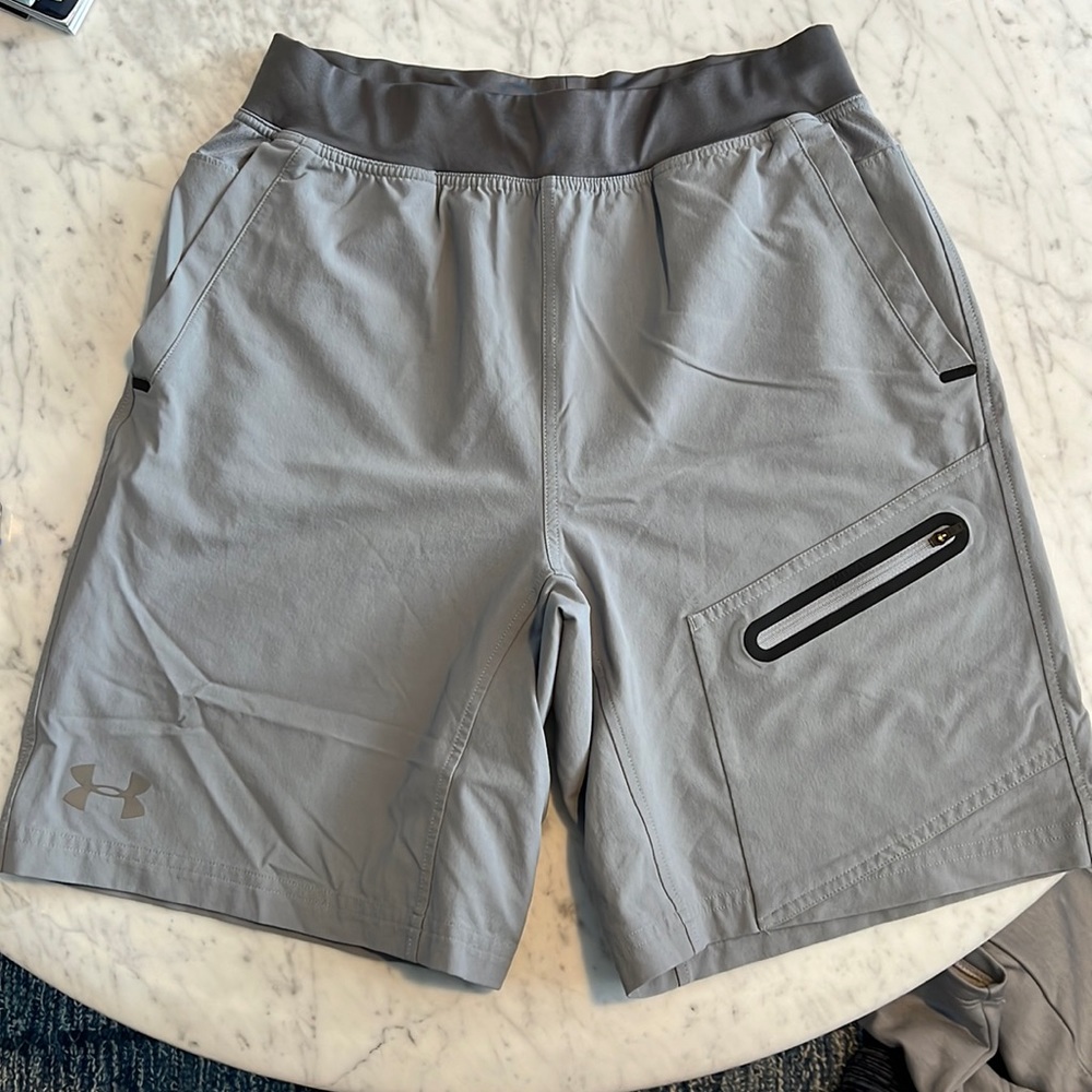 Super comfortable Men’s Under Armour training shorts.